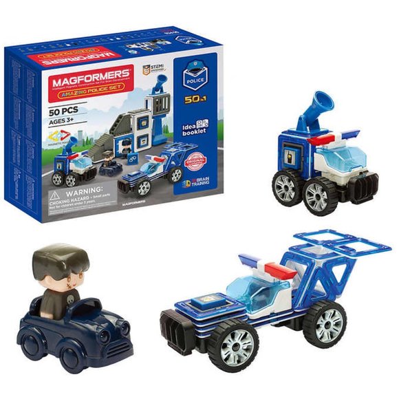Magformers Amazing Police 50Piece -